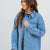 Relaxed Denim Shacket