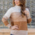 Ombre Striped Turtleneck Sweater