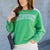 Outlined Midwest Ribbed Graphic Crewneck
