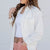 Lightweight Side Slit Button Up Blouse