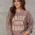 Raise Them Rural Ribbed Graphic Crewneck