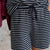 Striped Drawstring Shorts