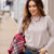 Simple Marled Long Sleeve Tee