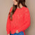 Wavy Knit Sweater