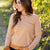 Textured Stripes Pocket Sweater