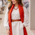 Raised Woven Cinched Sleeve Dress