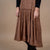 Spotted Ruffle Tiered Midi Skirt
