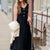 Button Accented Cutout Back Midi Dress