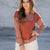Ribbed Accents Pullover