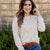 Floral Checkered Sweatshirt