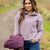 Mixed Ribs Quarter Zip Pullover