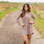Vintage Washed Corded Tunic Shacket