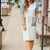 Striped Pocket T-Shirt Dress