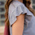 Vintage Washed Ribbed Trim Tee