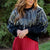 Cascading Sequins Sweater