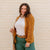Knitted Detailed Sleeve Cardigan