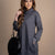 Marled Cowl Neck Tunic Sweatshirt