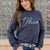 Thin Cursive Ohio Graphic Crewneck