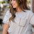 Bold Stitched Striped Pocket Tee