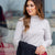 Simple Mock Neck Sweater Tee