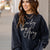 Cowboy Take Me Away Side Slit Ribbed Graphic Crewneck