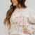 Cowboy Take Me Away Lightly Ribbed Graphic Crewneck