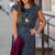 Double Flutter Cheetah Cinch Waist Dress