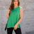 Classy Mid Seam Side Slit Tank
