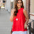 Tiered Cinched Neck Tank