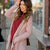 Striped Waterfall Cardigan