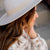 Ribbon Trim Felt Hat
