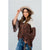 Leopard Flare Sleeve Blouse
