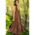 Cheetah Button Accent V Maxi