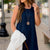 Sleeveless Textured Swing Dress
