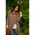 Knit Side Button Wrap