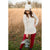 Cheetah Solid Trimmed Cowl Neck