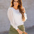 Swiss Dot Long Sleeve Blouse